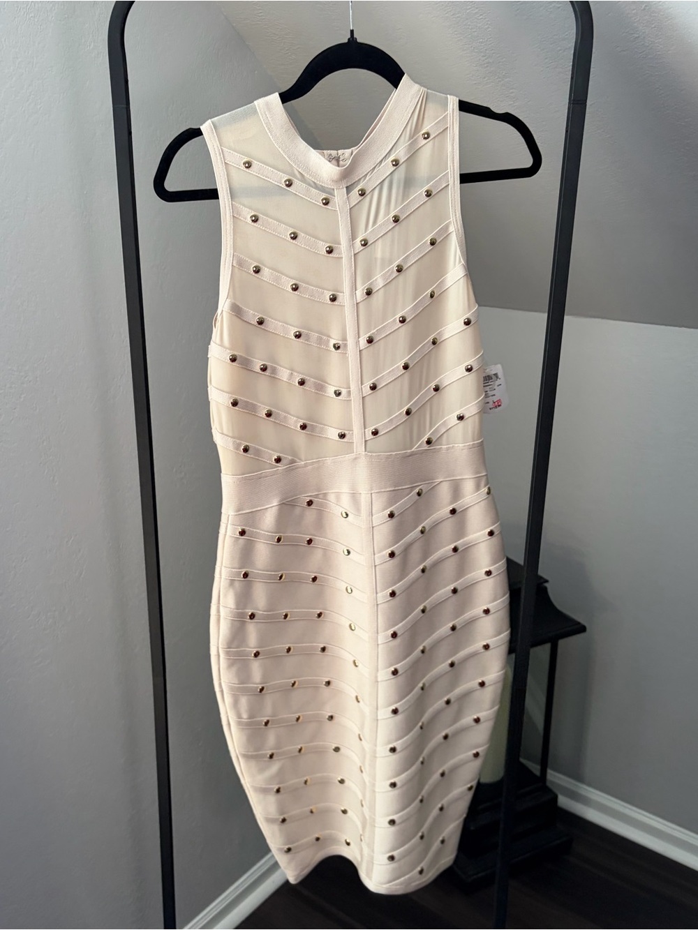 WINDSOR STUDDED BODYCON DRESS